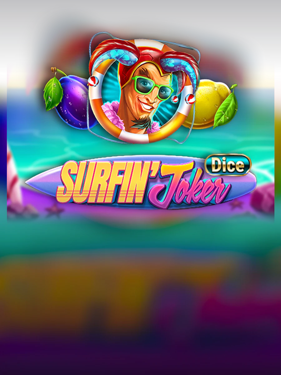 Surfin' Joker - Dice slot artwork