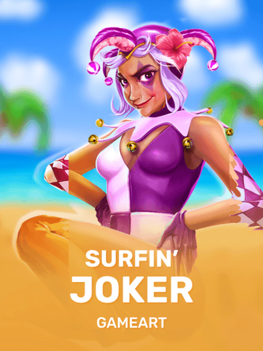 Surfin' Joker slot artwork