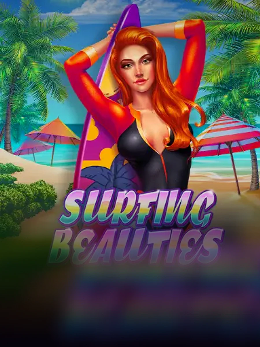 Surfing Beauties slot artwork