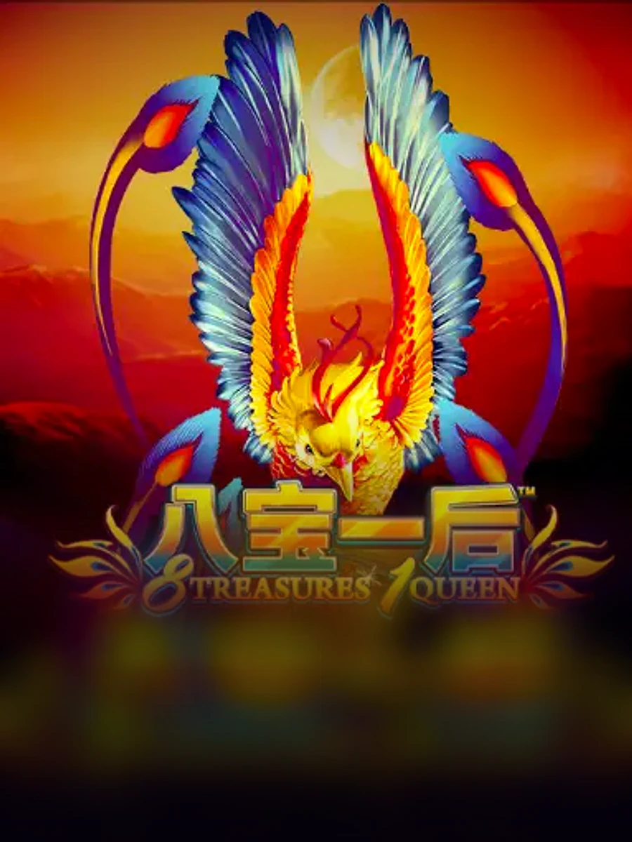 8 Treasures 1 Queen slot artwork