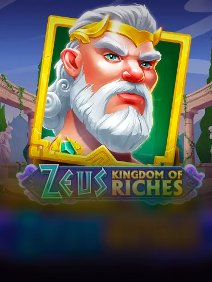 Zeus Kingdom of Riches slot artwork
