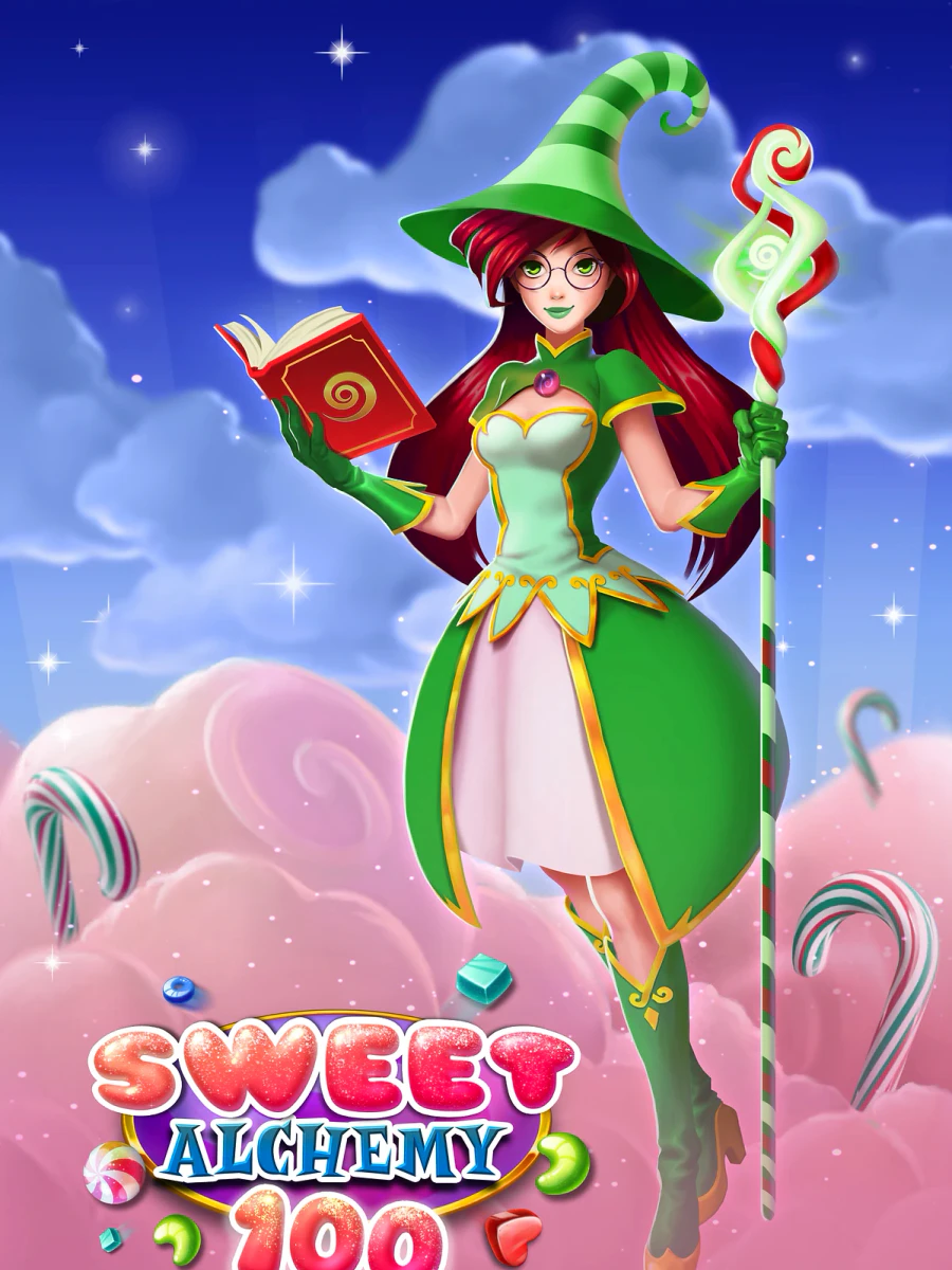 Sweet Alchemy 100 slot artwork
