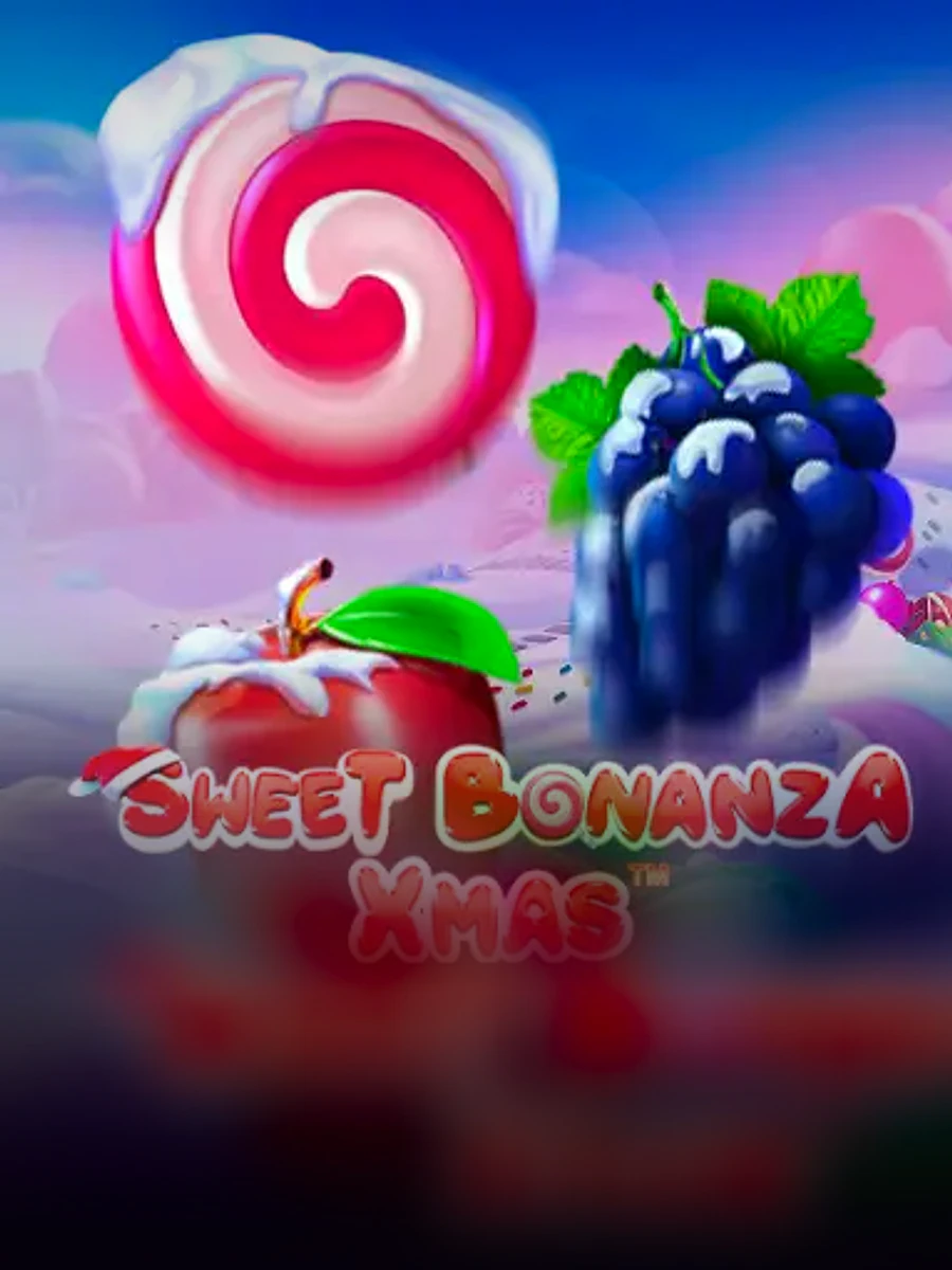 Sweet Bonanza Xmas slot artwork