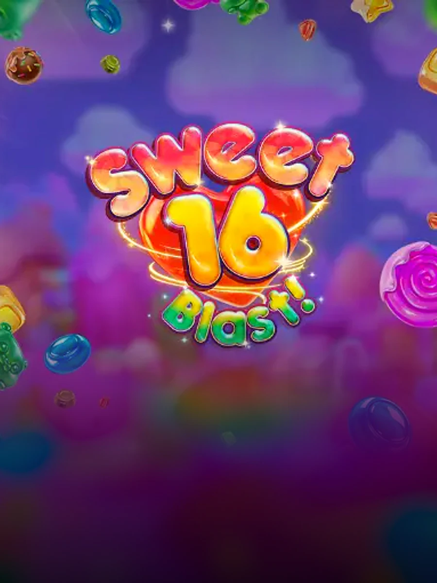 Sweet 16 Blast! slot artwork