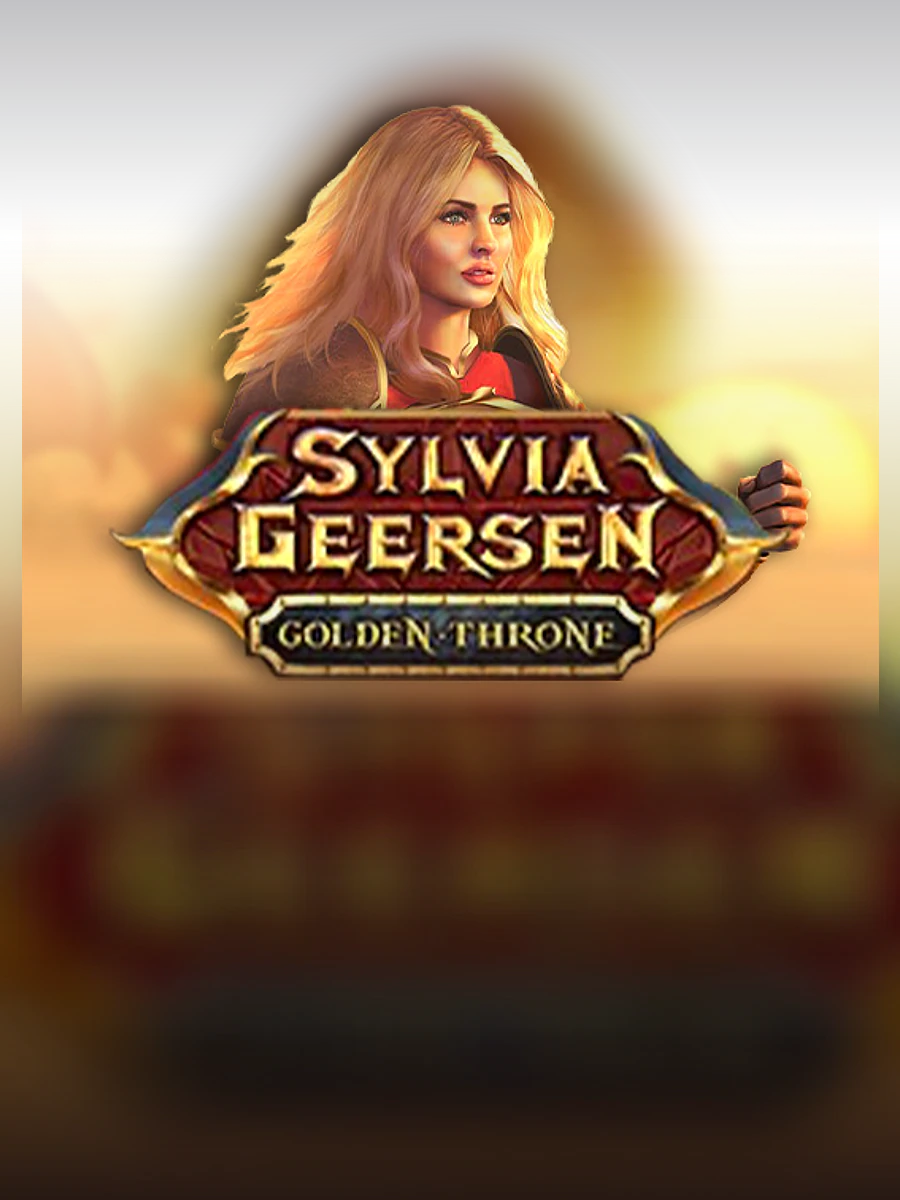 Sylvia Geersen: Golden Throne slot artwork