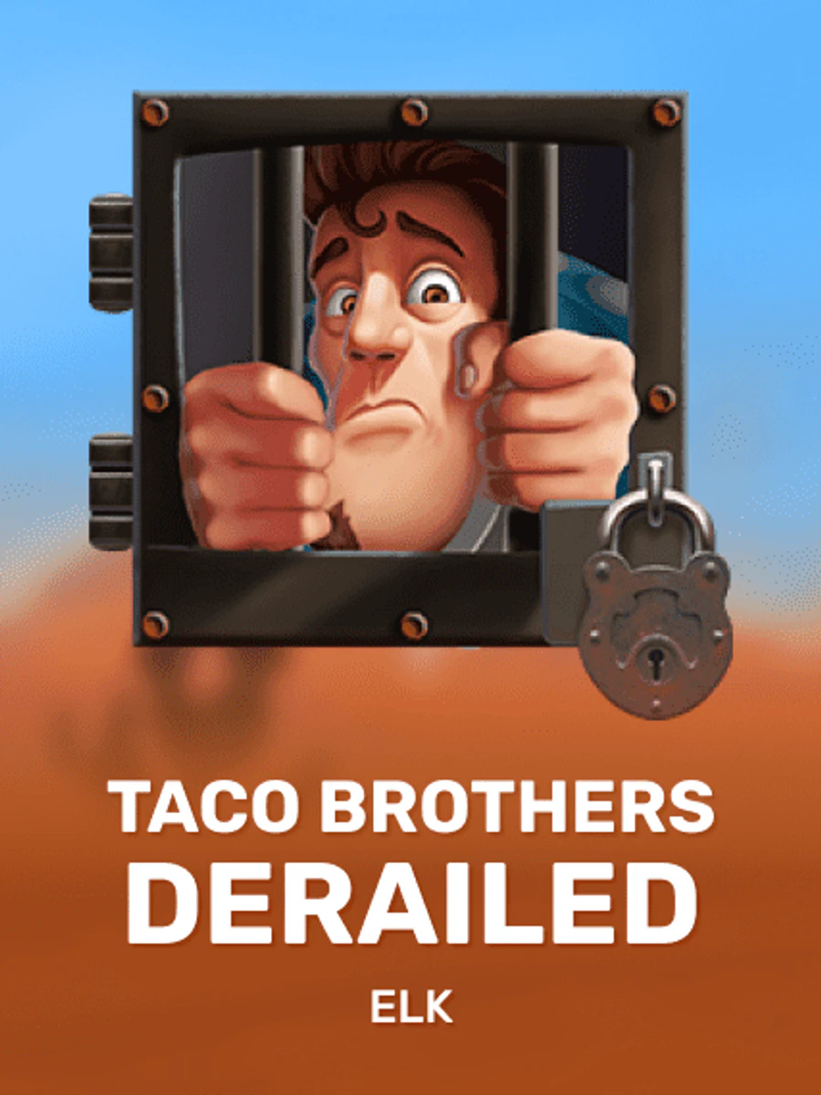 Taco Brothers Derailed slot artwork