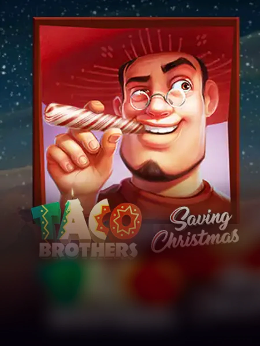Taco Brothers Saving Christmas slot artwork