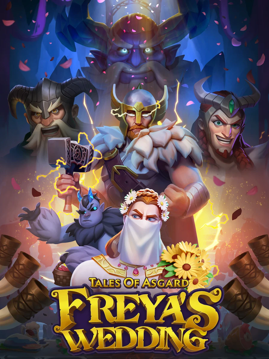 Tales of Asgard: Freya's Wedding slot artwork
