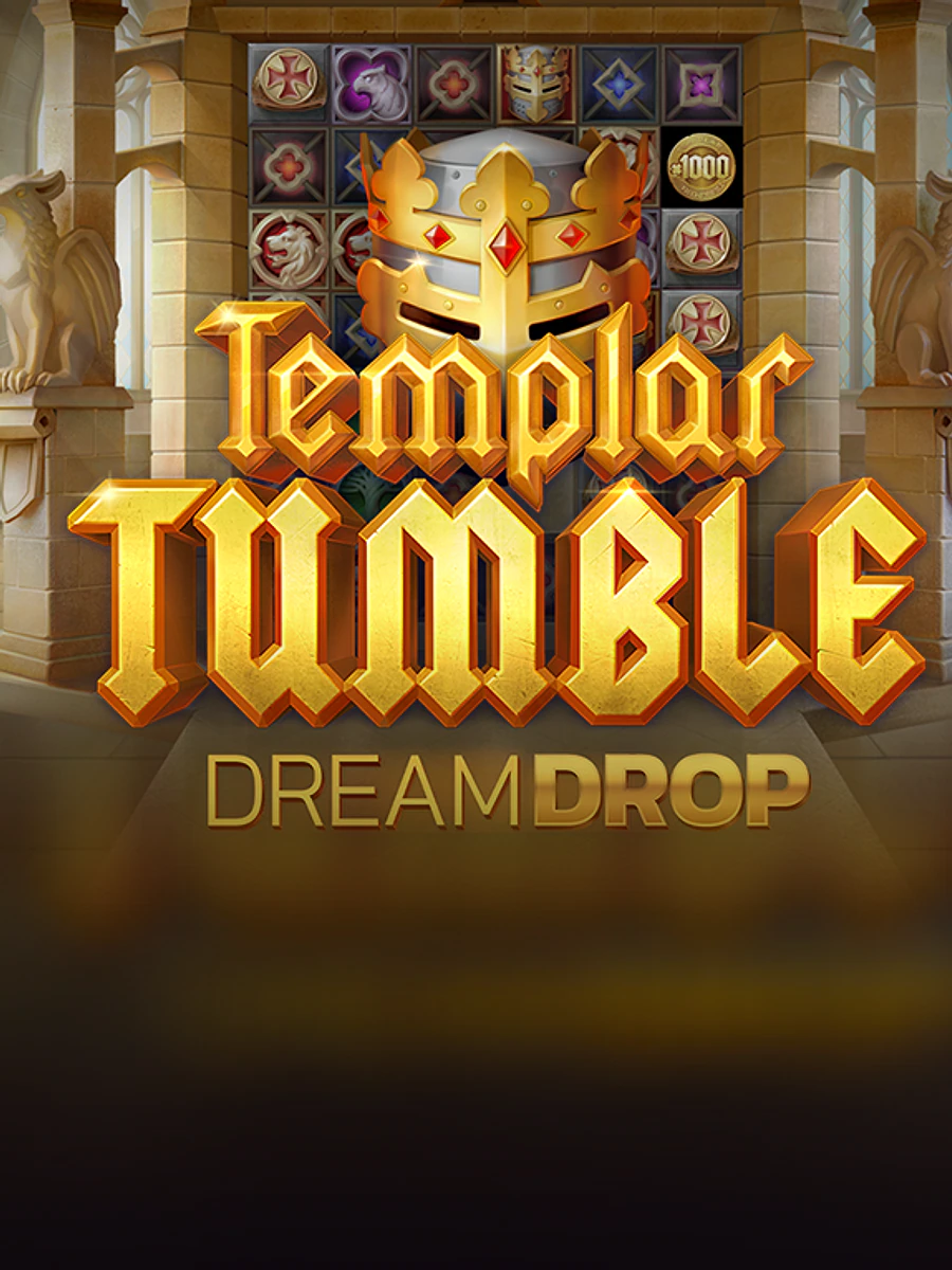 Templar Tumble Dream Drop slot artwork