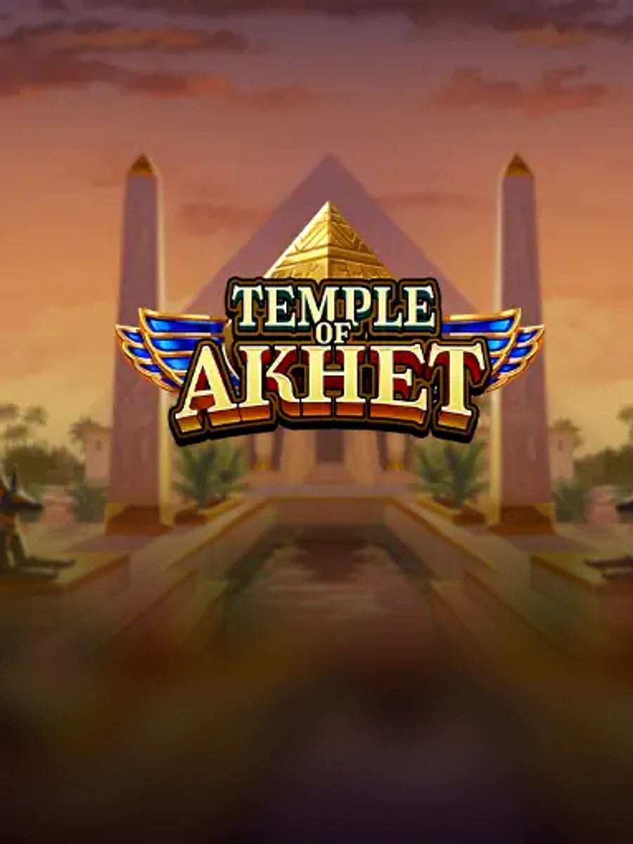 Temple of Akhet slot artwork