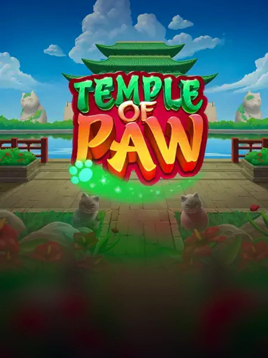 Temple of Paw slot artwork