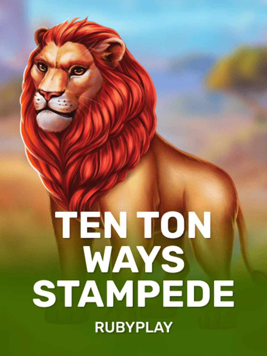Ten Ton Ways Stampede slot artwork