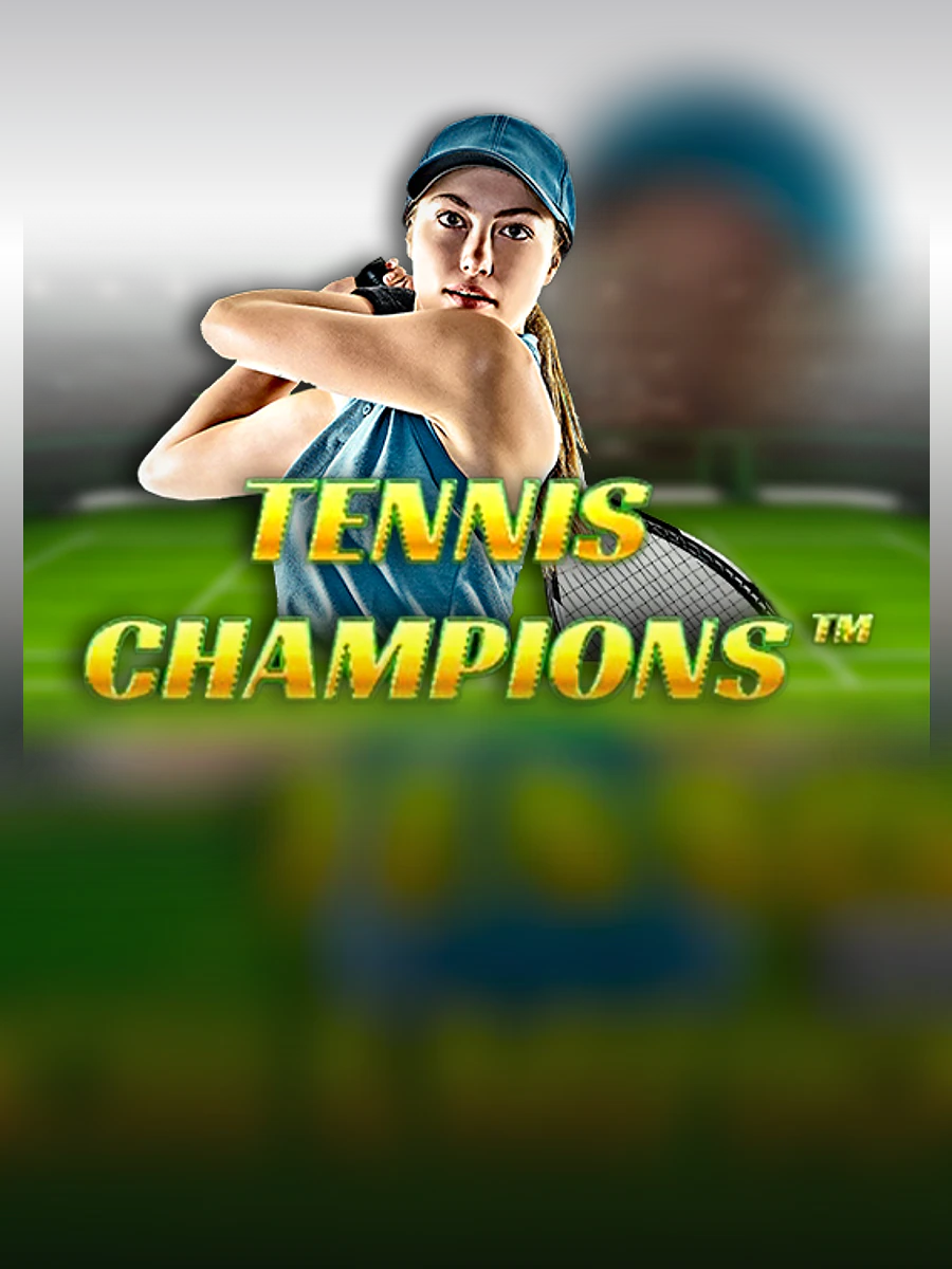 Tennis Champions casino game artwork