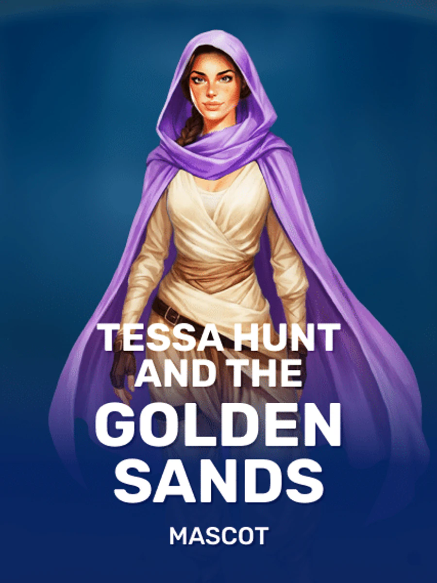 Tessa Hunt and the Golden Sands slot artwork