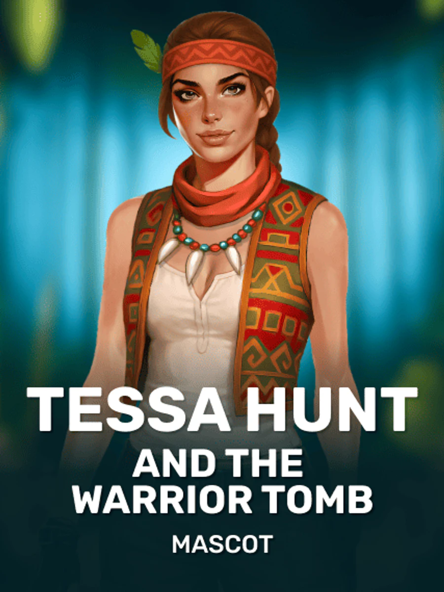 Tessa Hunt and the Warrior Tomb slot artwork