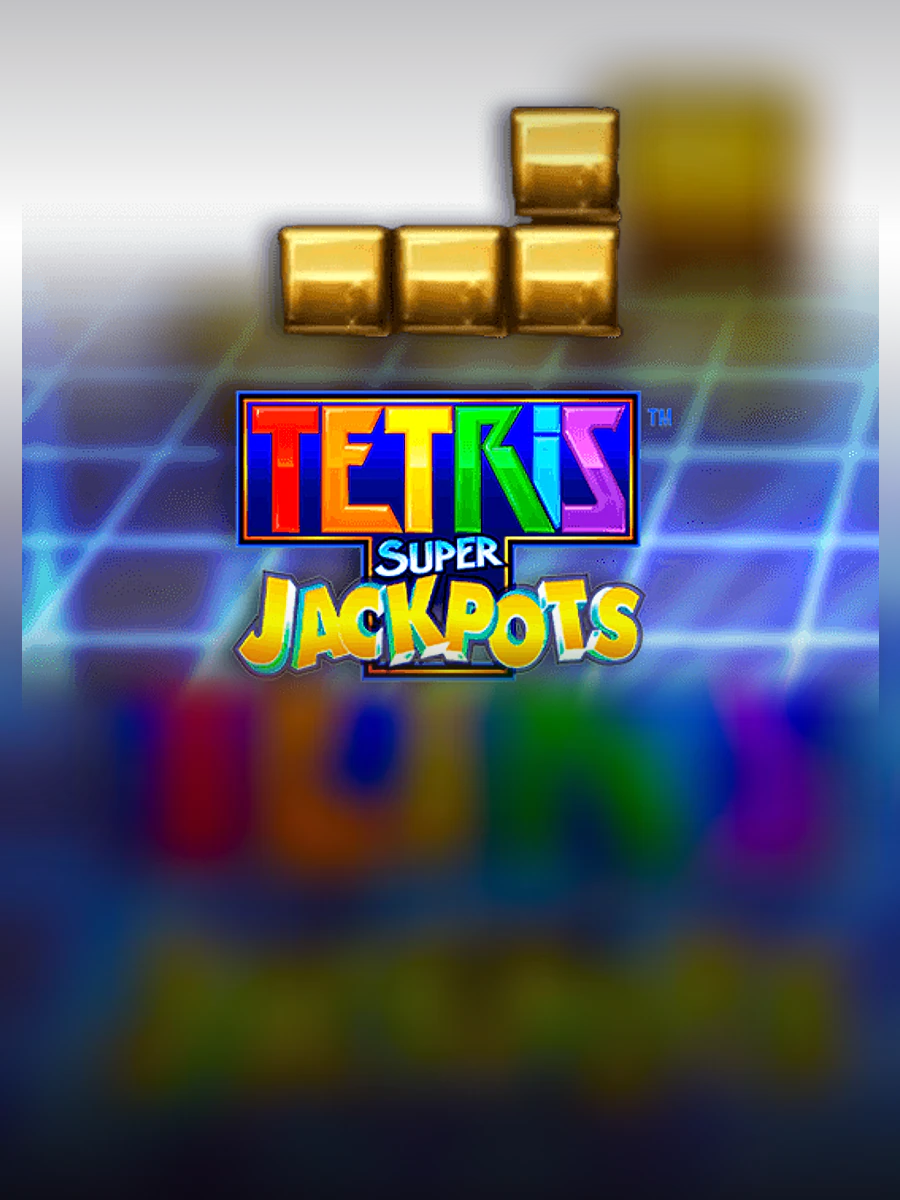 Tetris Super Jackpots slot artwork