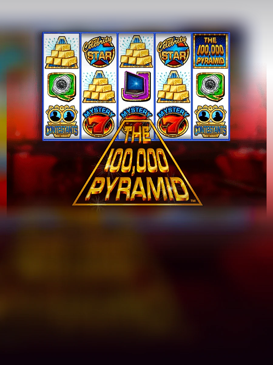 The 100,000 Pyramid casino game artwork