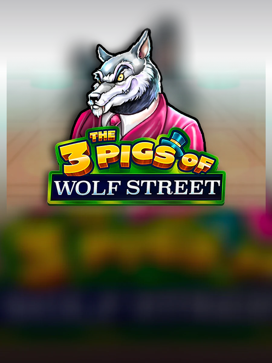 The 3 Pigs of Wolf Street slot artwork