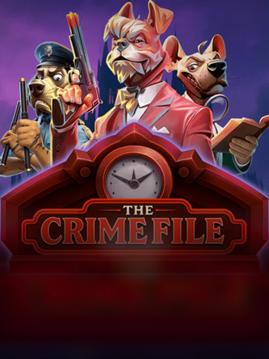 The Crime File slot artwork