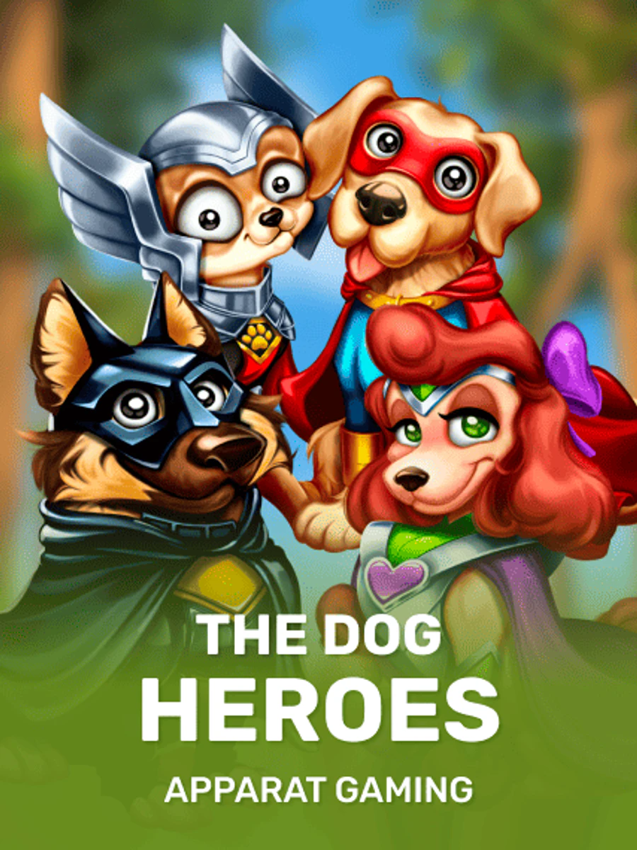 The Dog Heroes slot artwork