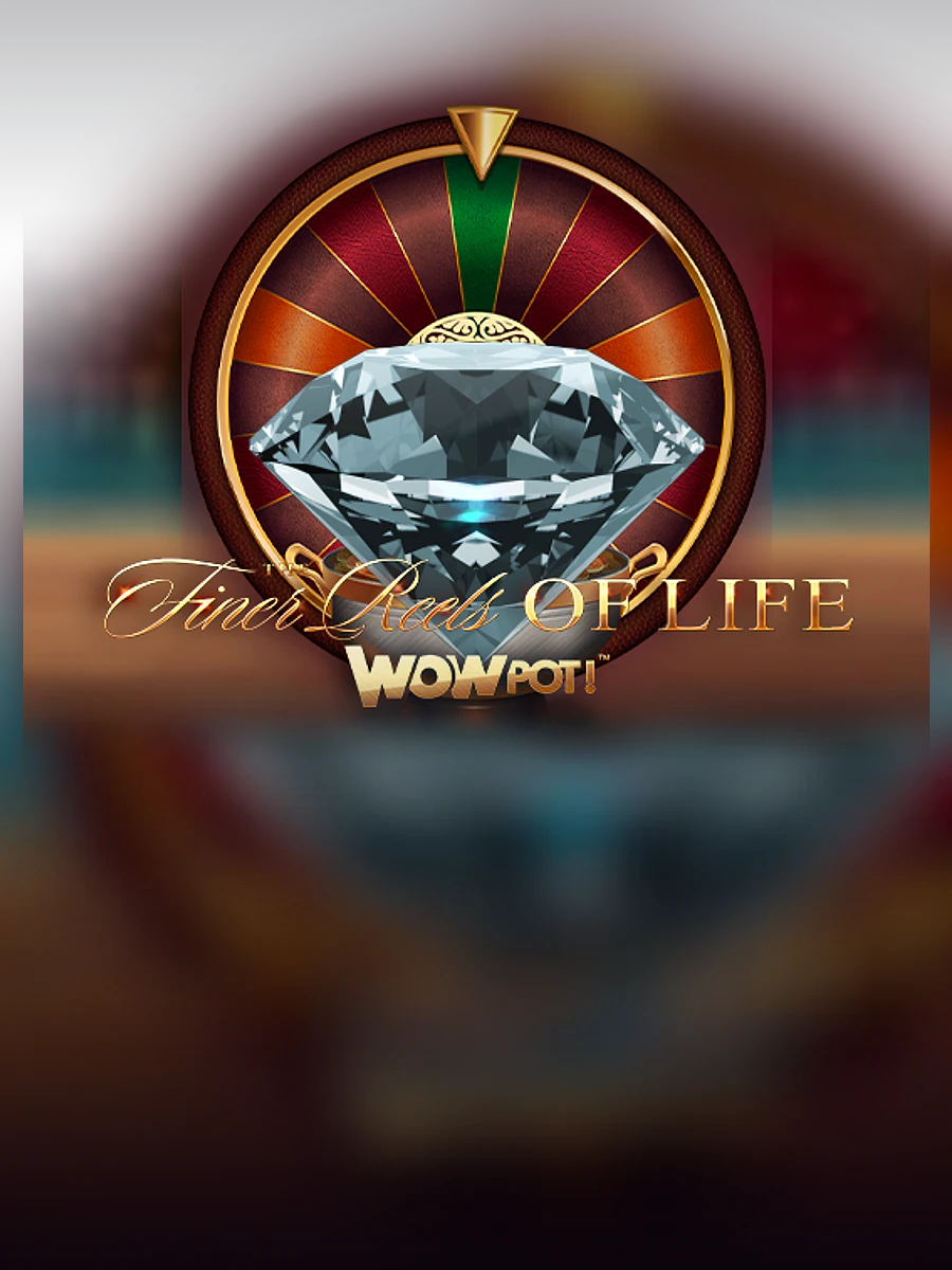 The Finer Reels of Life WOWPOT slot artwork