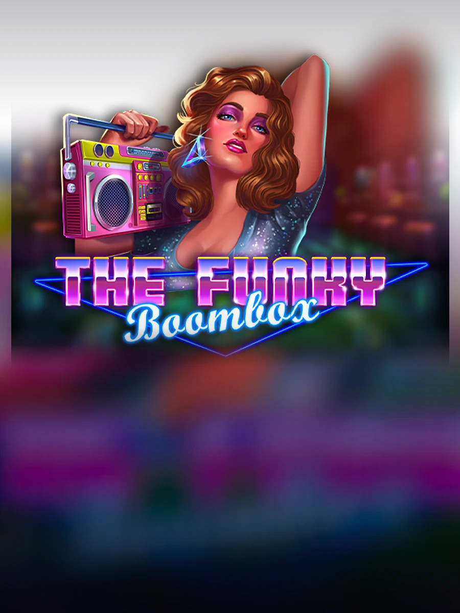 The Funky Boombox slot artwork