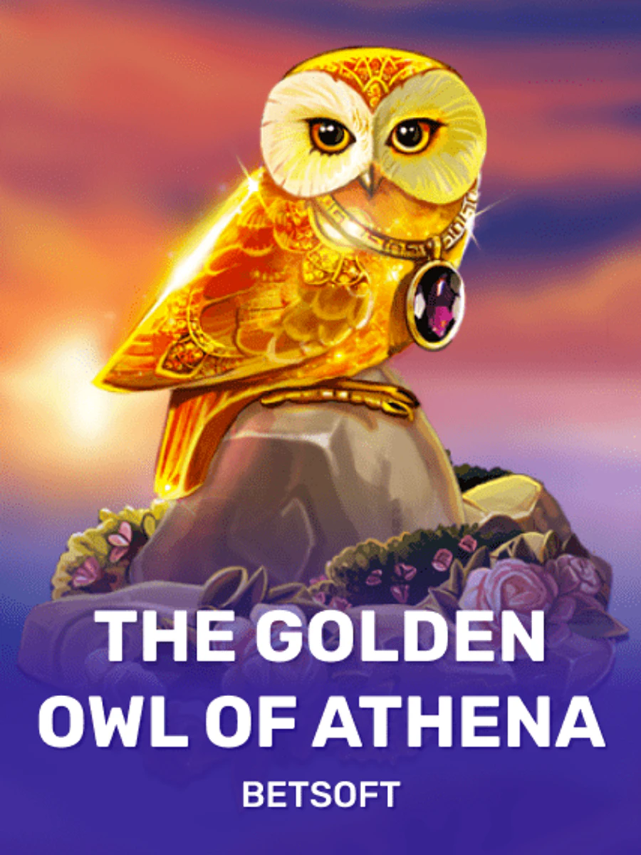 The Golden Owl of Athena slot artwork