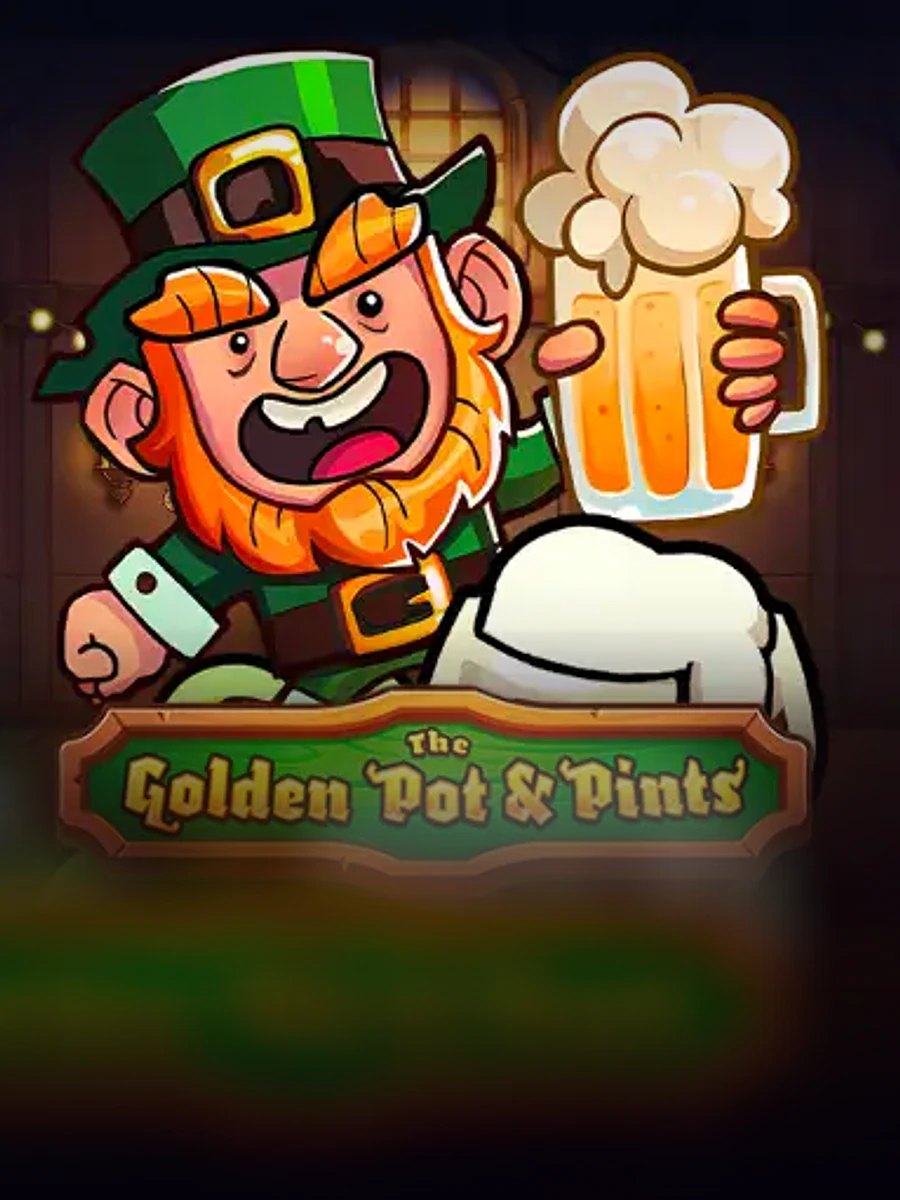The Golden Pot and Pints slot artwork