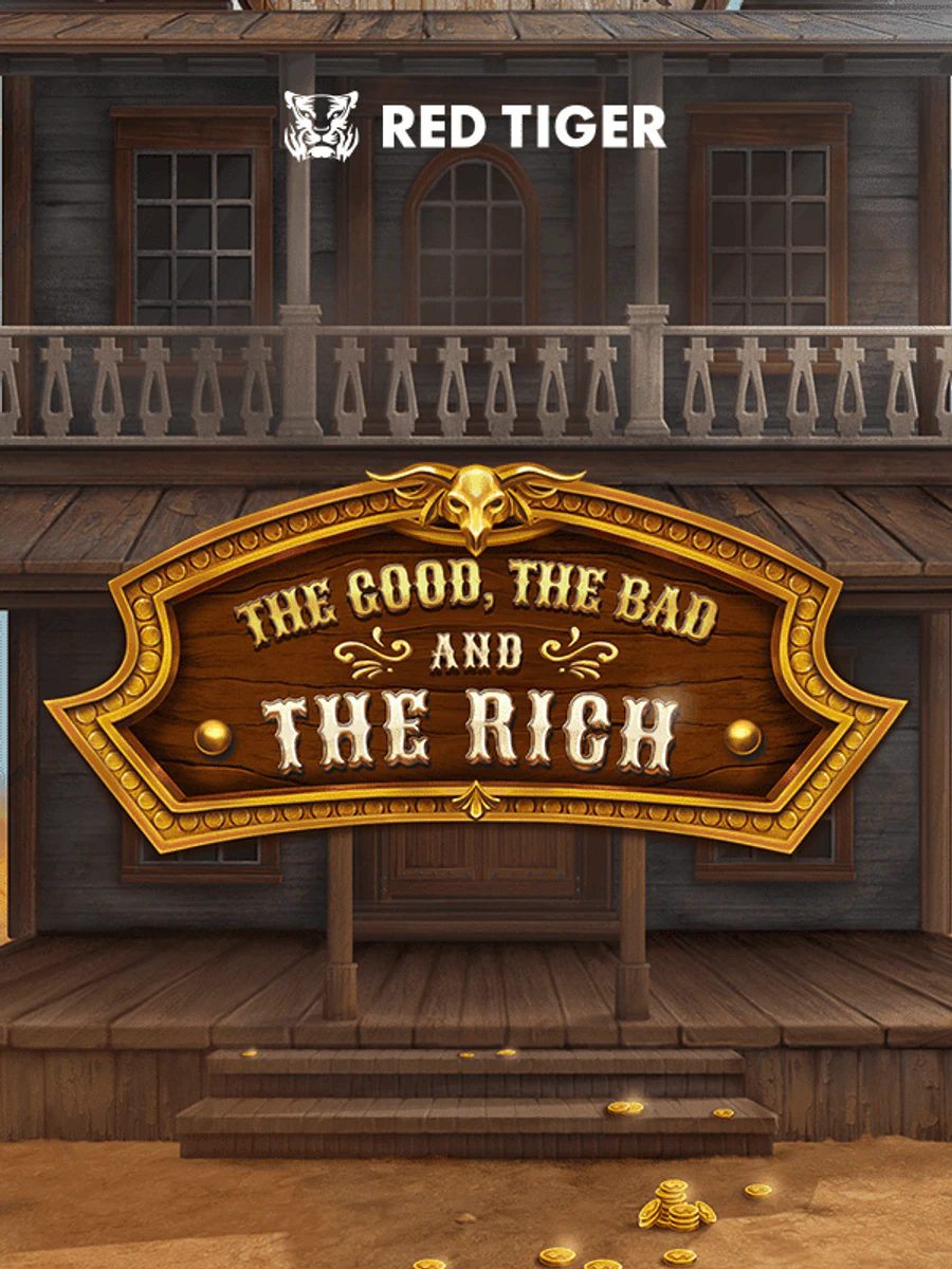 The Good, The Bad and The Rich slot artwork