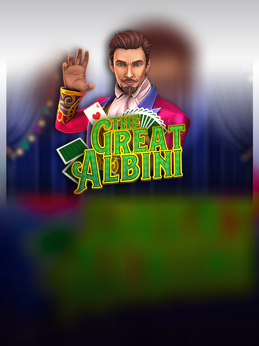 The Great Albini casino game artwork