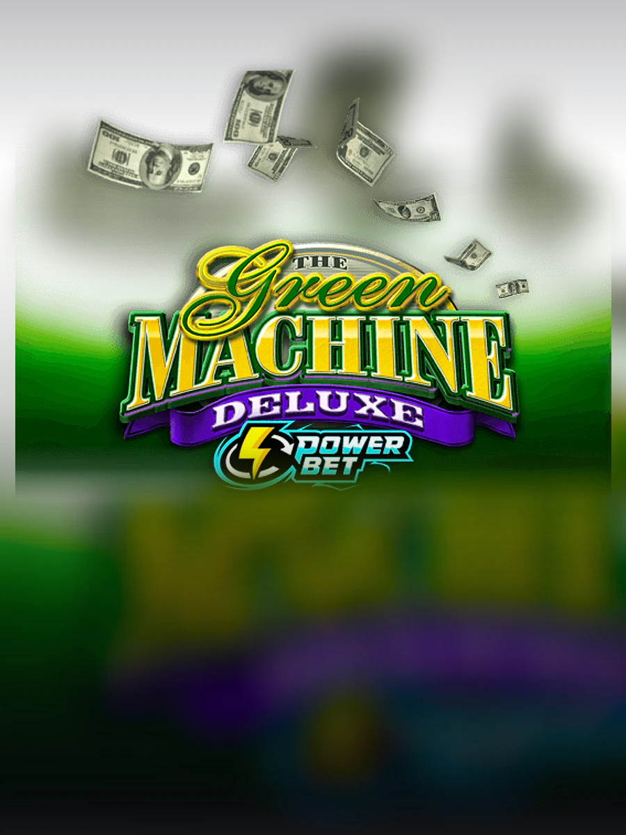The Green Machine Deluxe: Power Bet slot artwork