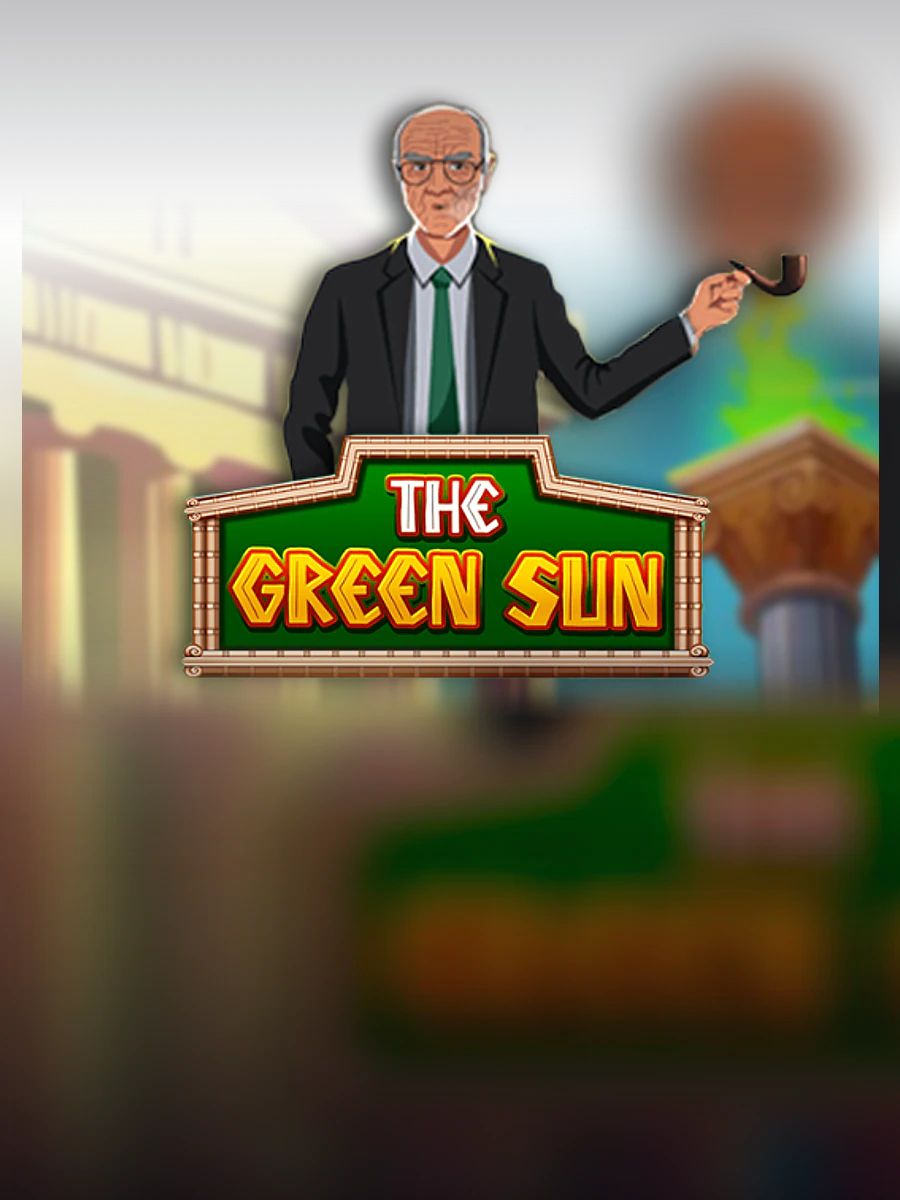The Green Sun slot artwork