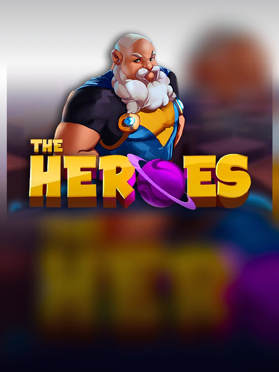 The Heroes slot artwork