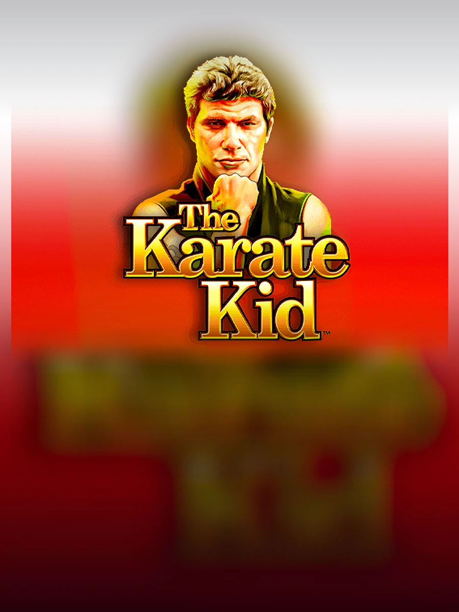 The Karate Kid slot artwork