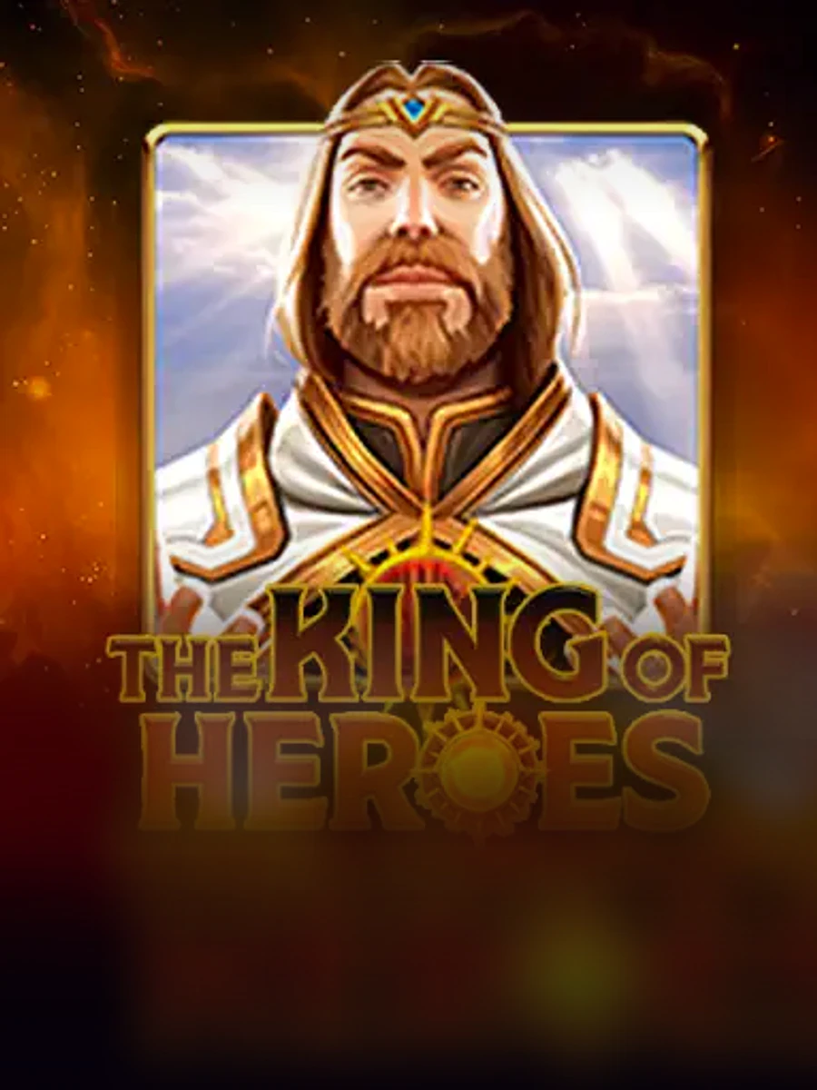 The King of Heroes casino game artwork