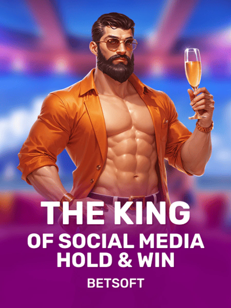The King of Social Media - Hold & Win slot artwork