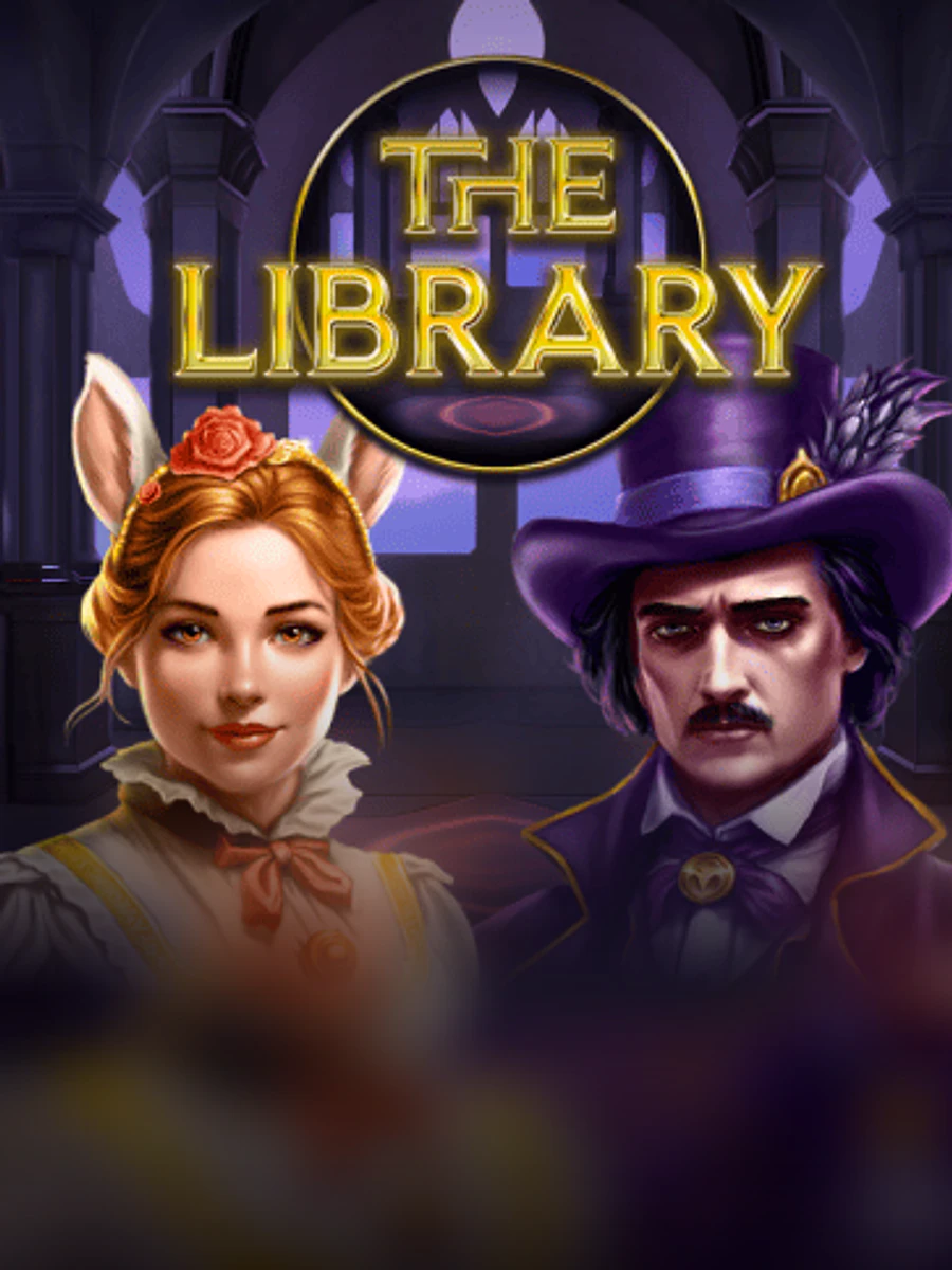 The Library slot artwork
