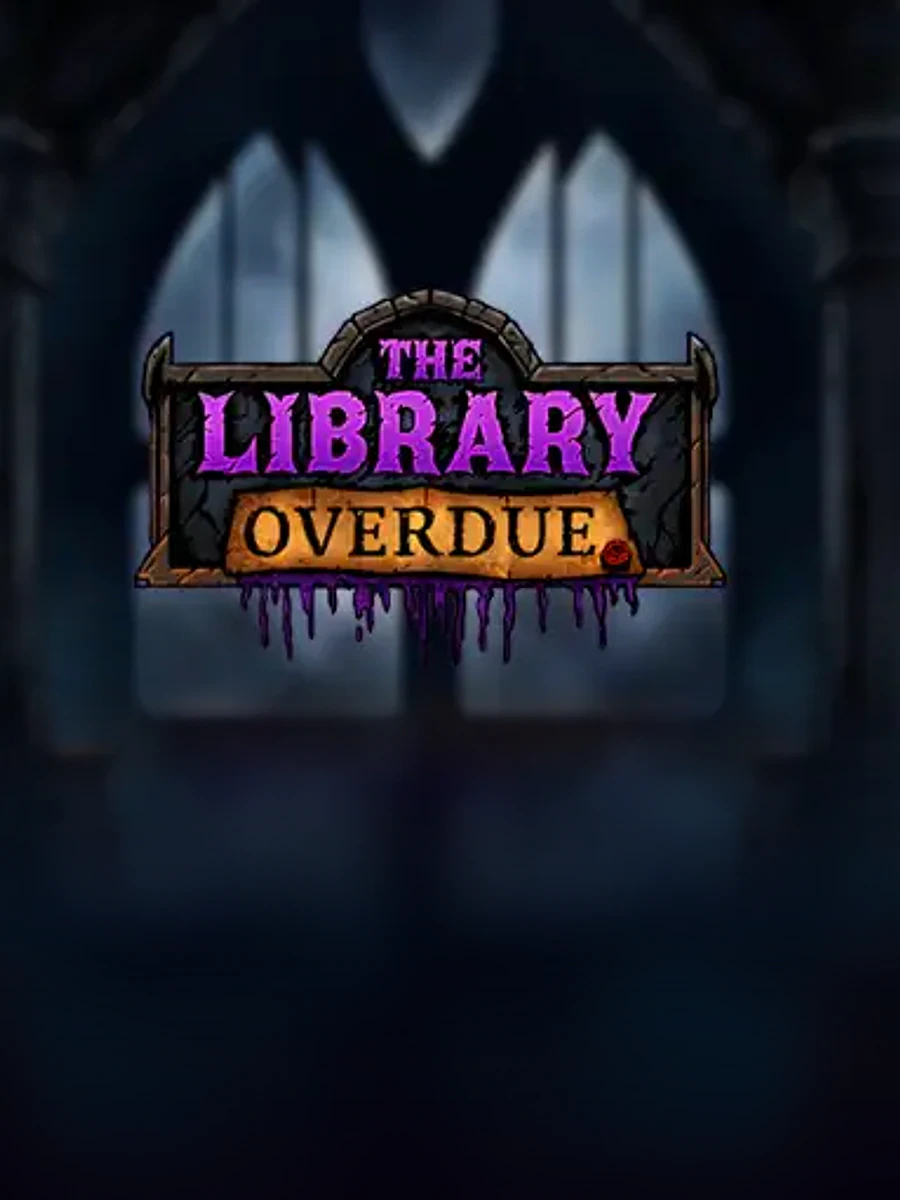 The Library Overdue casino game artwork