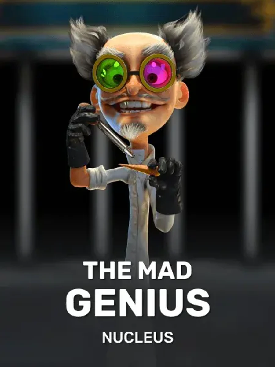 The Mad Genius slot artwork