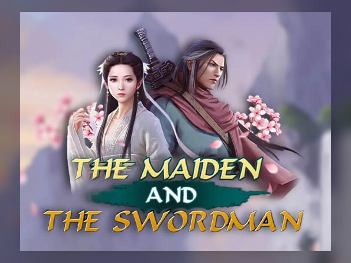 The Maiden and the Swordman slot artwork