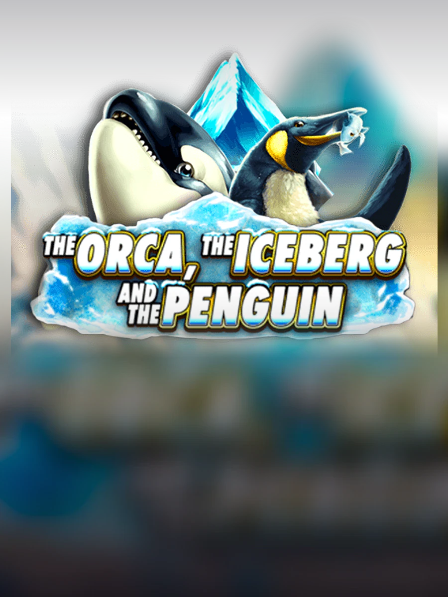 The Orca, the Iceberg and the Penguin slot artwork