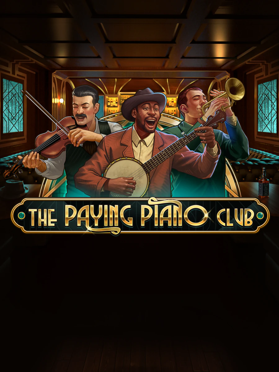 The Paying Piano Club slot artwork