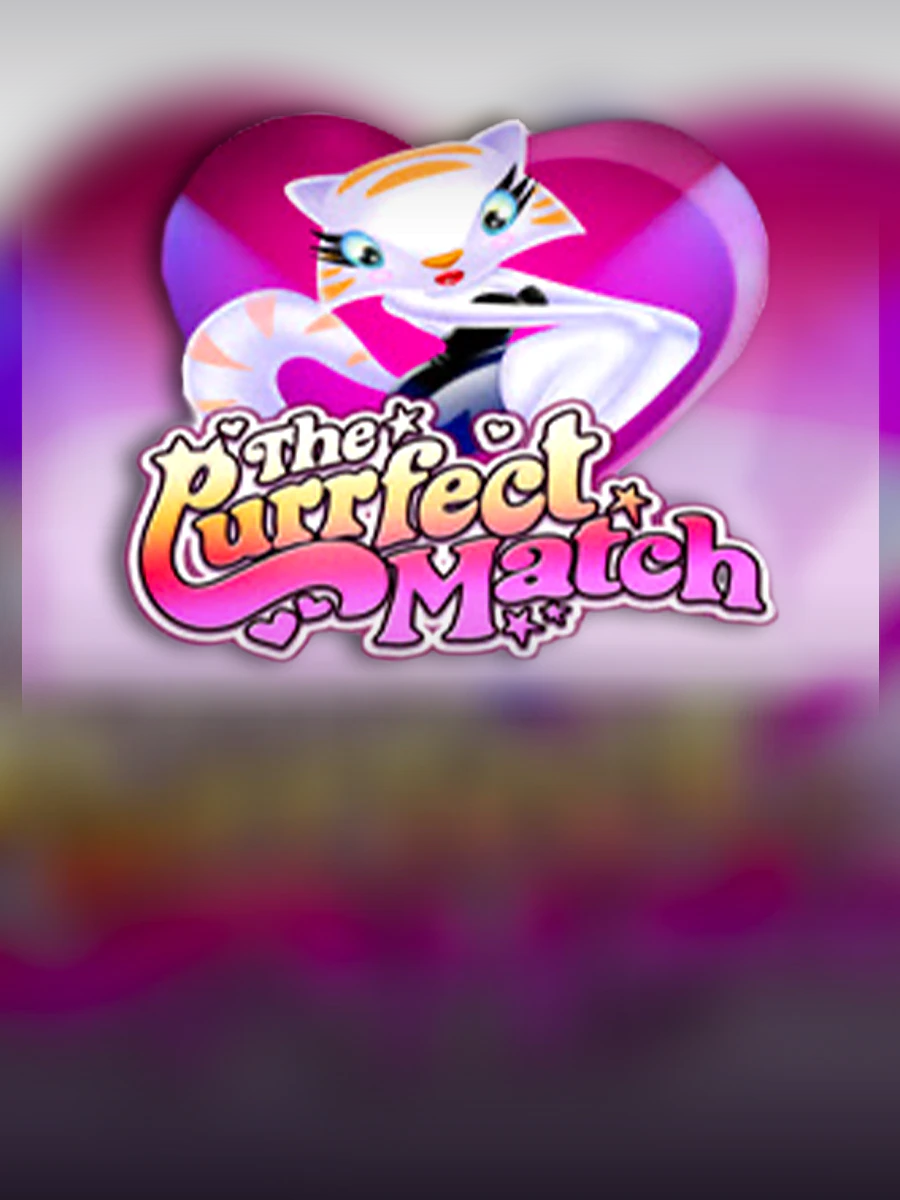 The Purrfect Match slot artwork