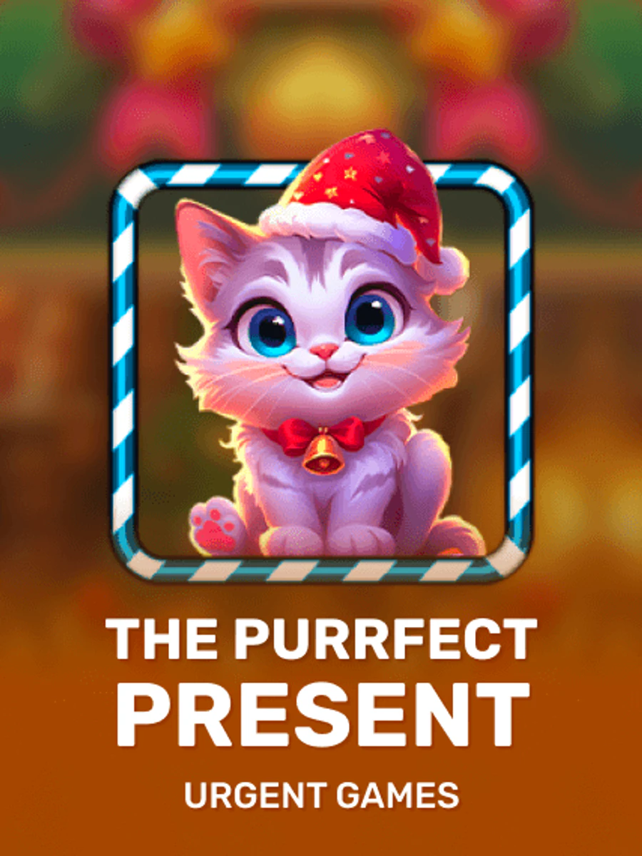 The Purrfect Present slot artwork
