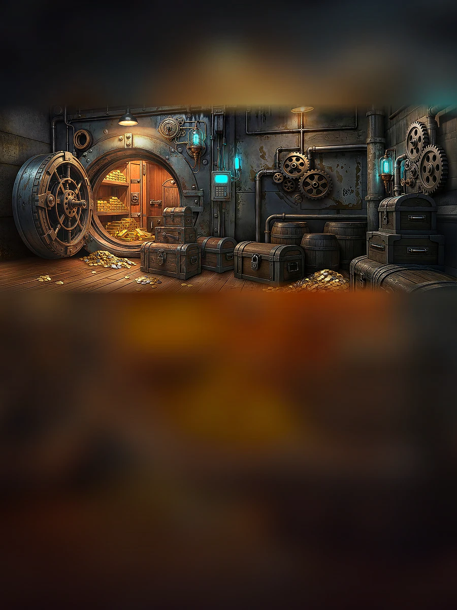 THE Robbery TM slot artwork