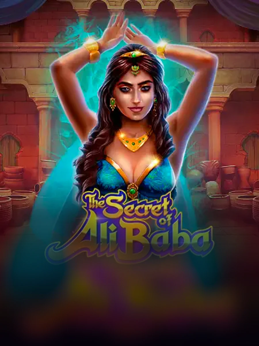 The Secret of Ali Baba Jackpot casino game artwork