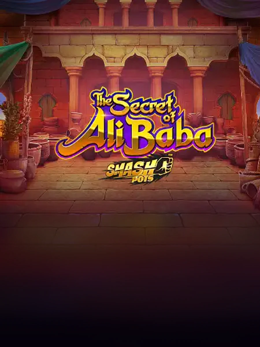 The Secret of Ali Baba Smash Pots slot artwork