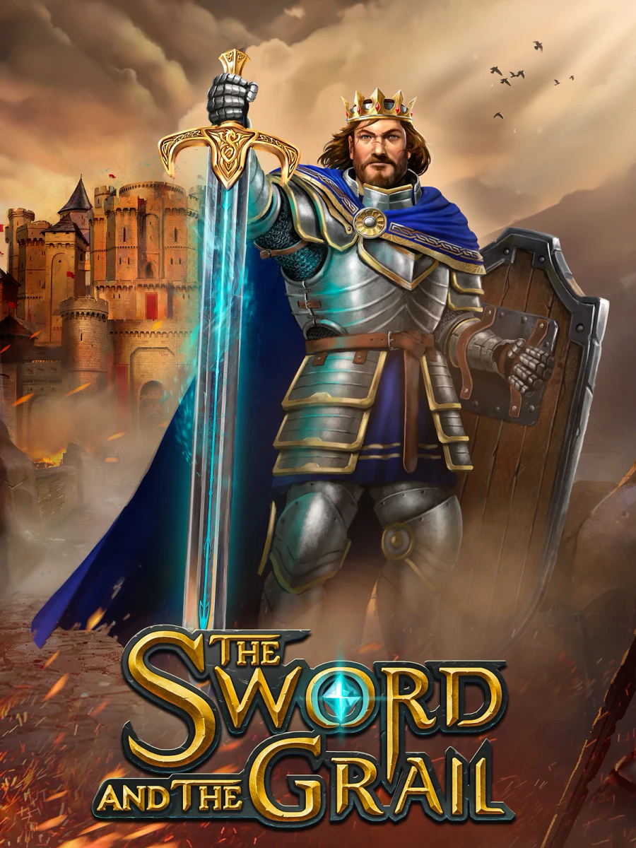 The Sword and The Grail slot artwork
