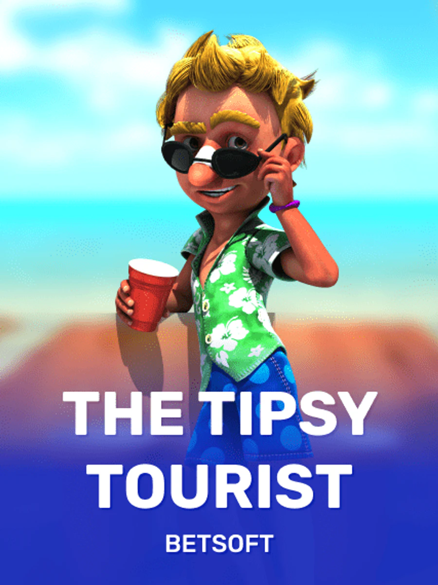 The Tipsy Tourist slot artwork
