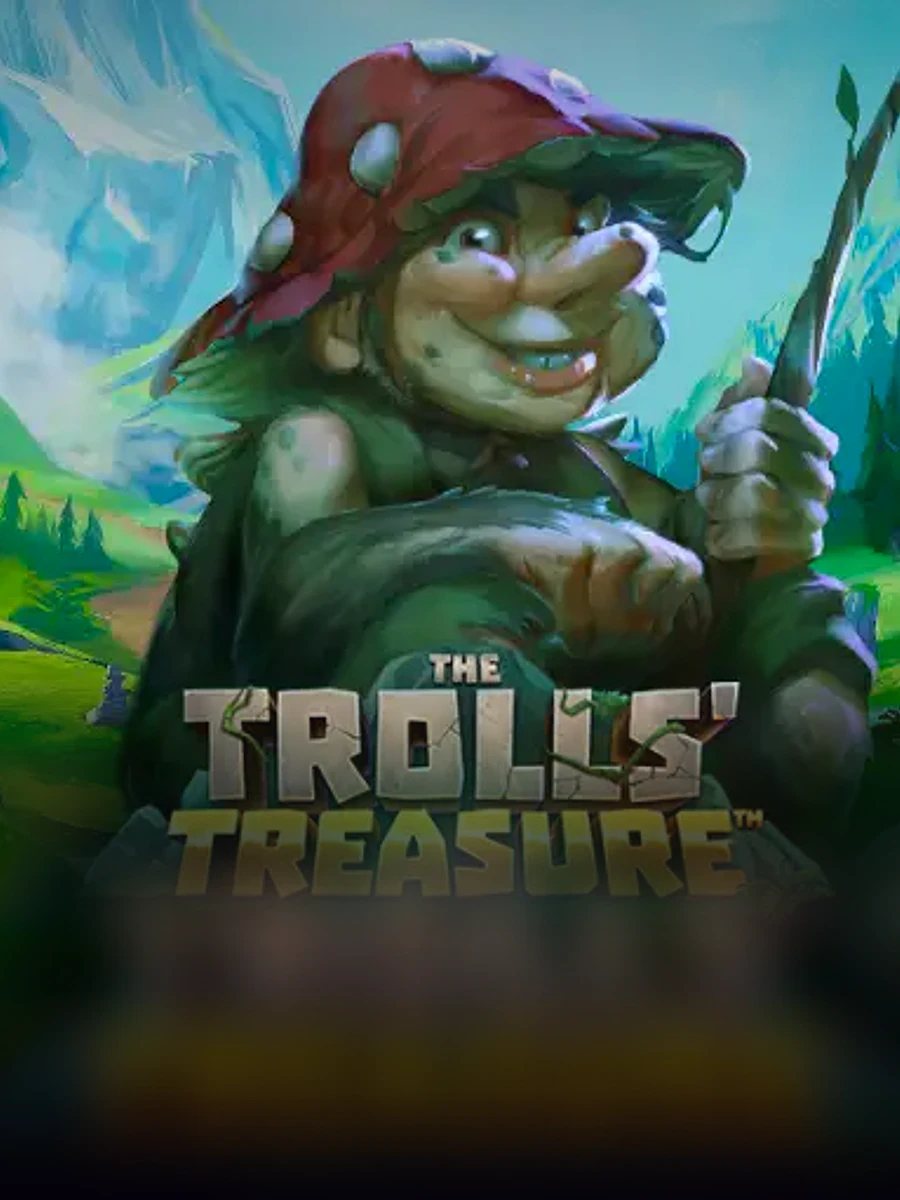The Trolls' Treasure slot artwork